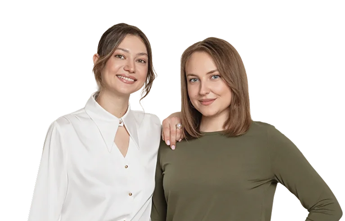 Администраторы клиники Ольга и Анастасия